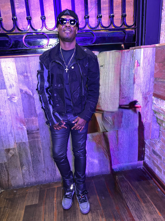 ROCKSTAR DENIM PATCH JACKET