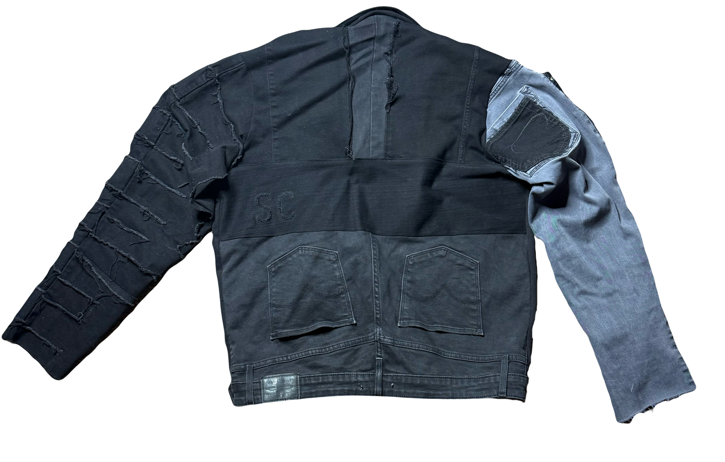 ROCKSTAR DENIM PATCH JACKET